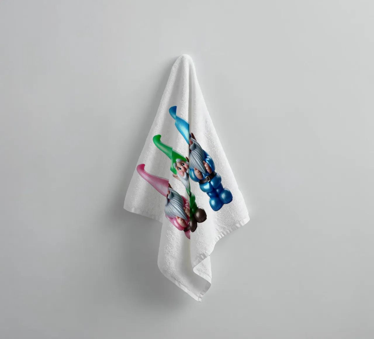 Dwarf triplets towel by CASTILO