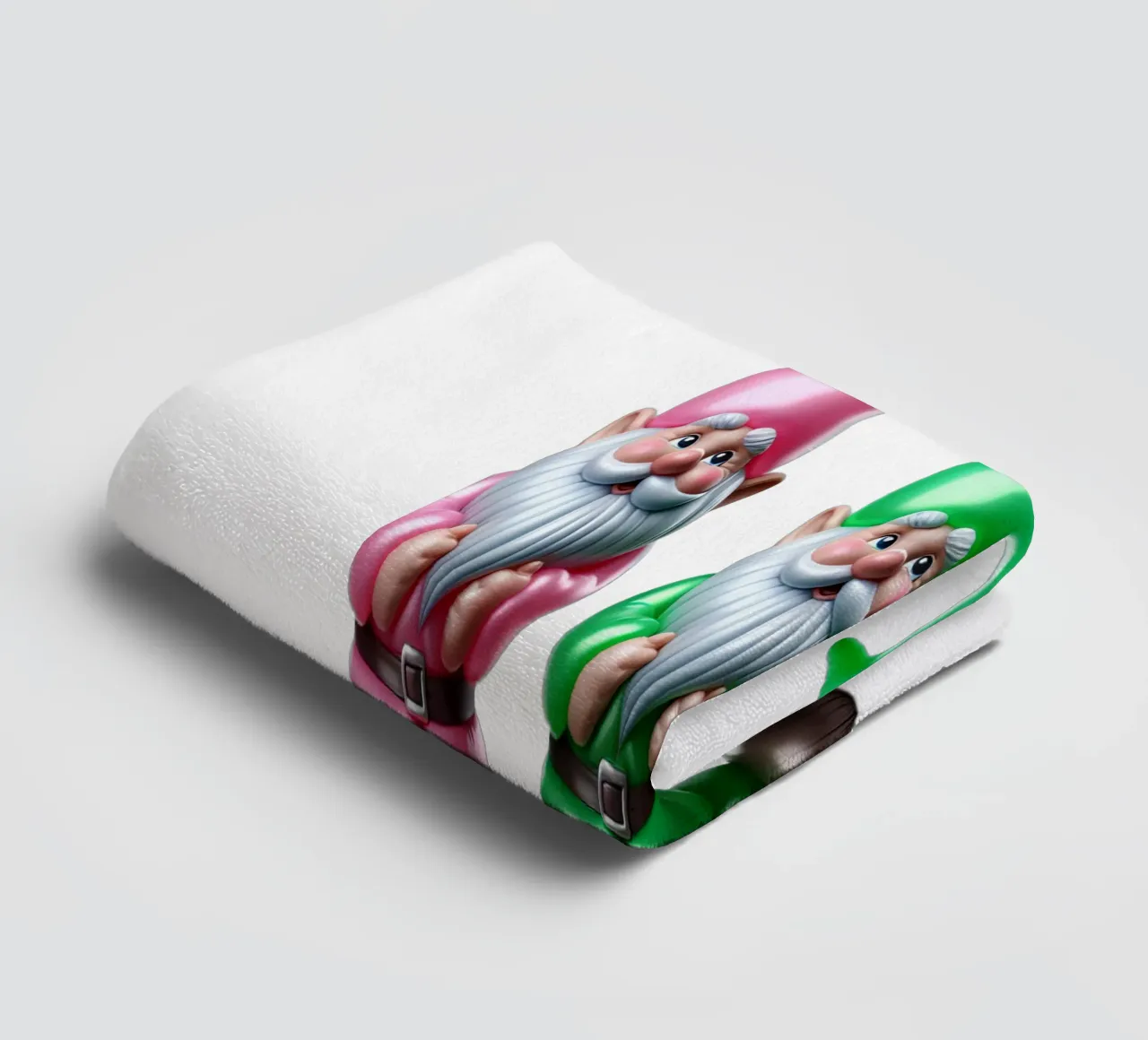 Dwarf triplets towel by CASTILO