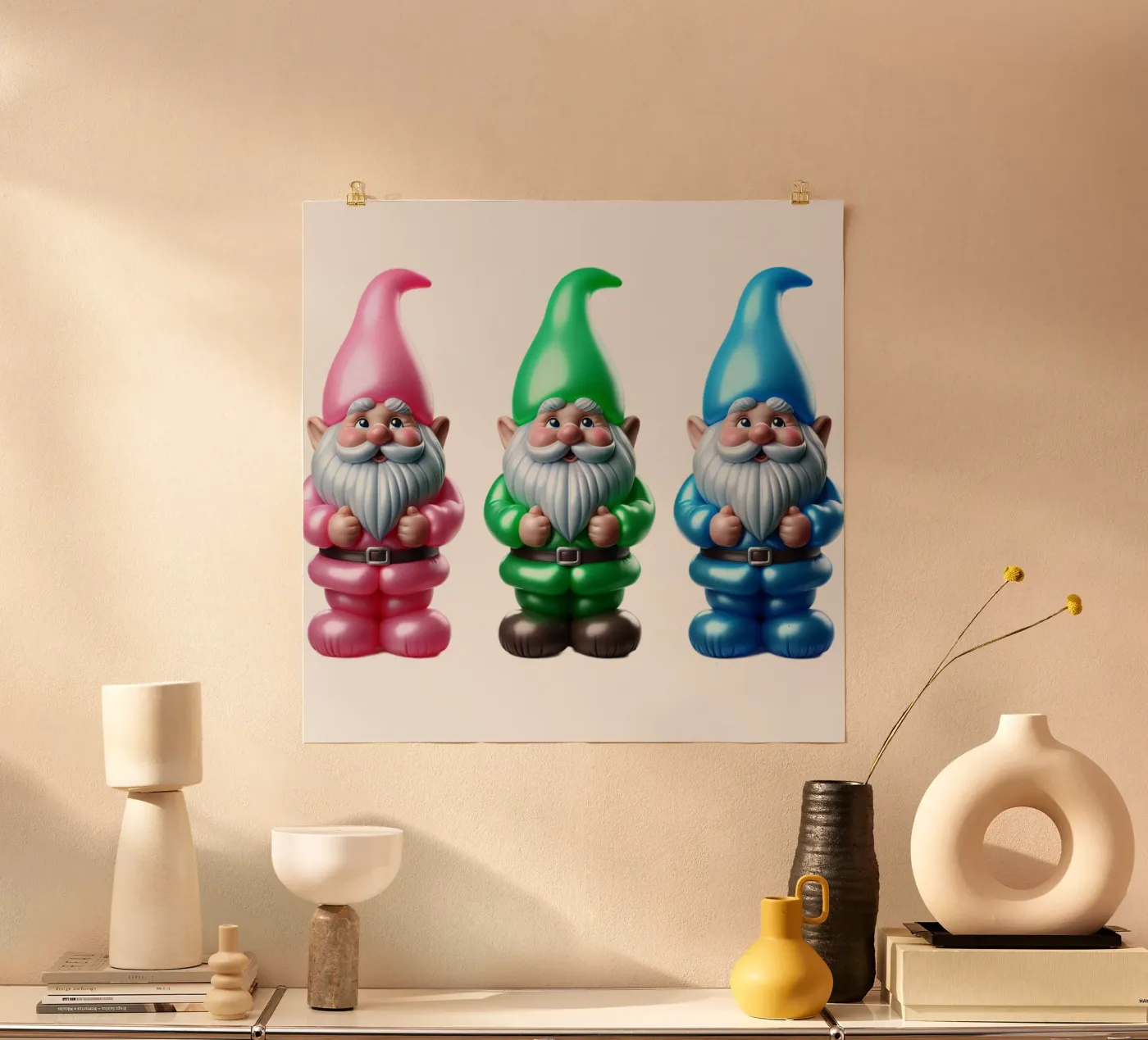 Dwarf triplets poster by CASTILO