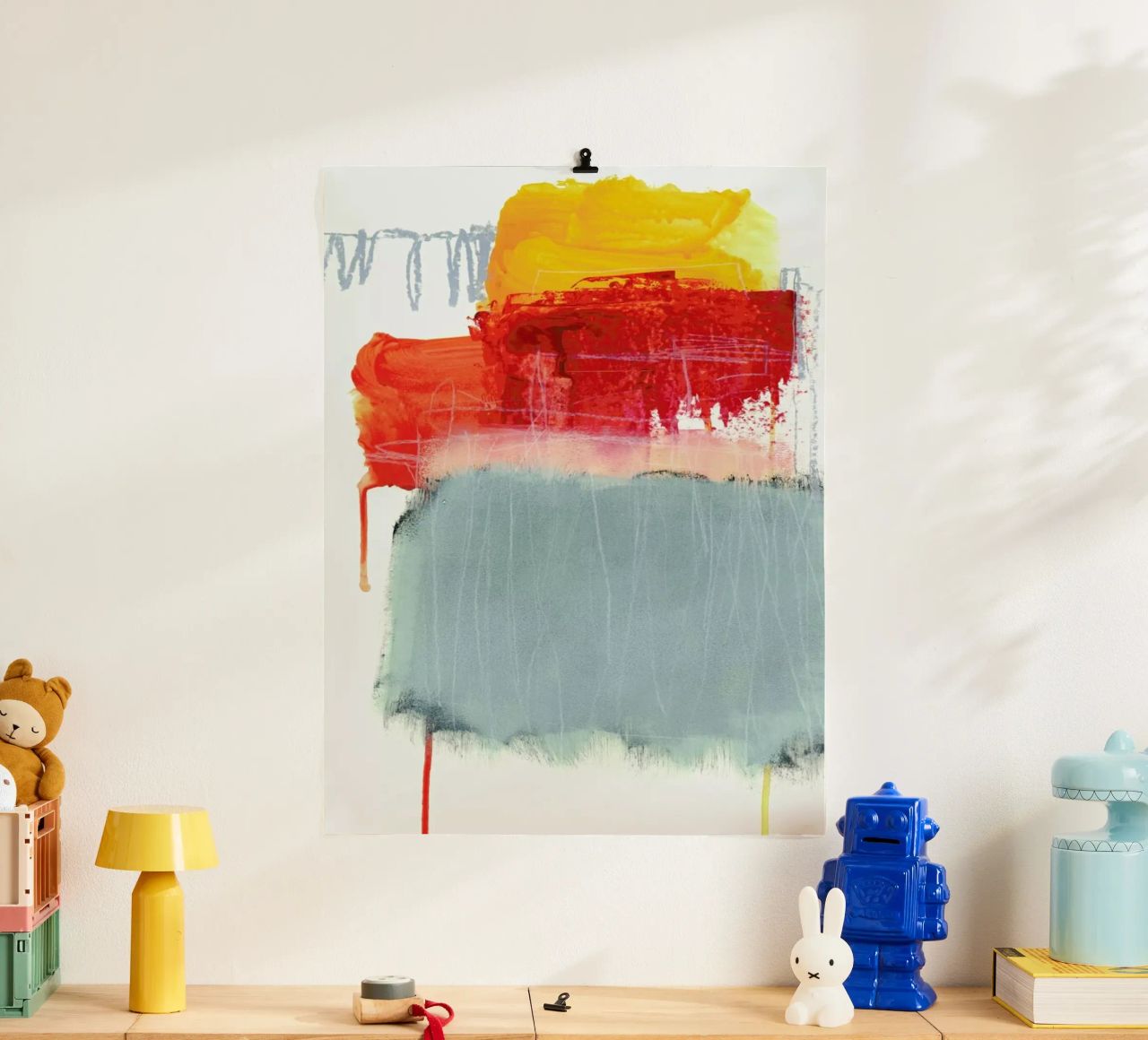 Layered Color 2 poster de IRIS LEHNHARDT FINE ART