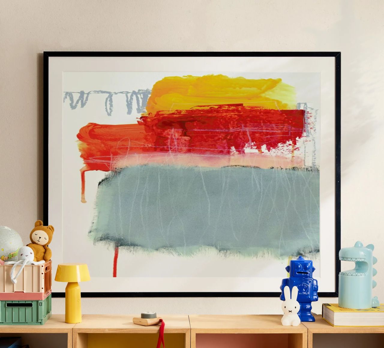 Layered Color 2 poster de IRIS LEHNHARDT FINE ART