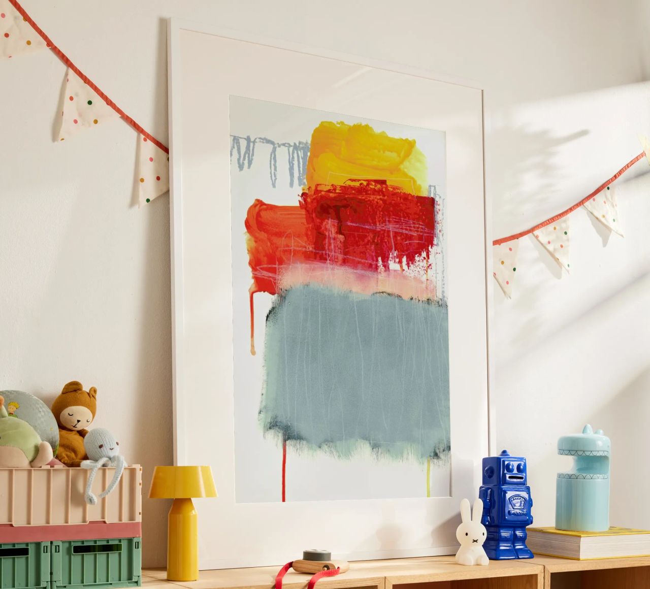 Layered Color 2 poster de IRIS LEHNHARDT FINE ART