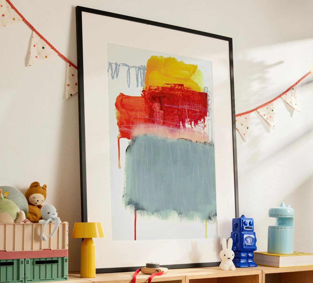 Layered Color 2 poster de IRIS LEHNHARDT FINE ART