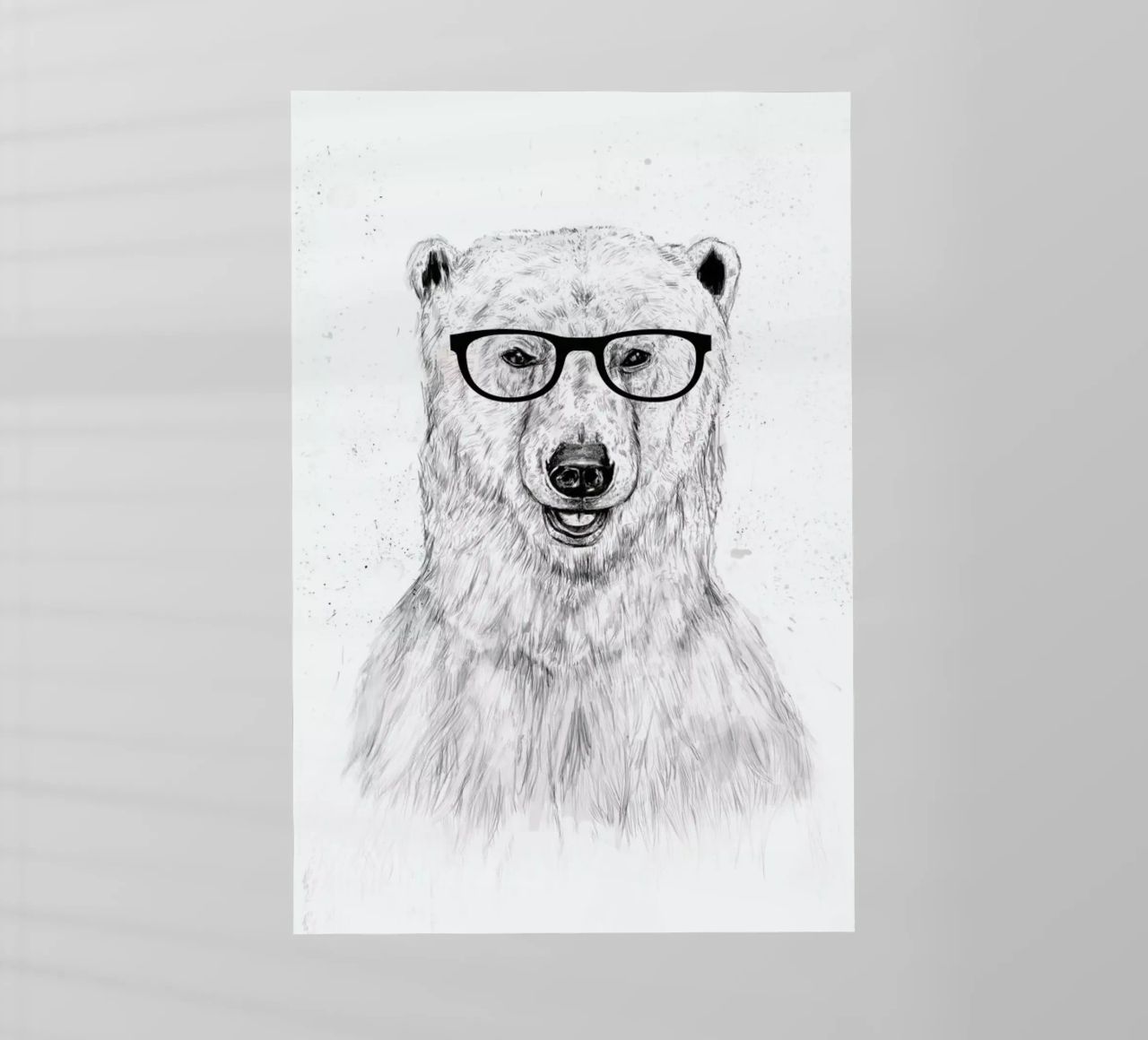 Geek Bear pellicola backlit da Balazs Solti