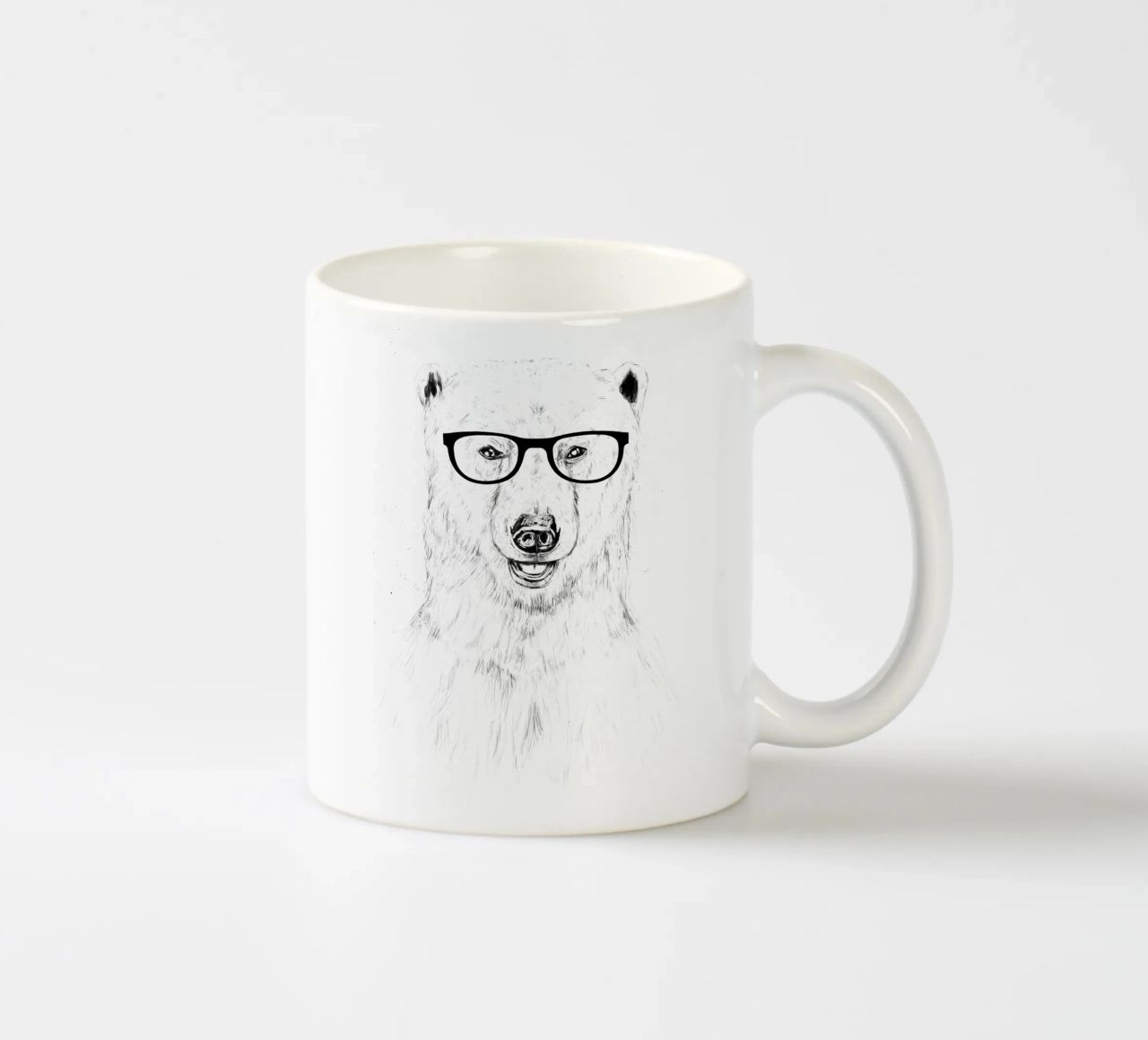 Geek Bear tazza in ceramica da Balazs Solti