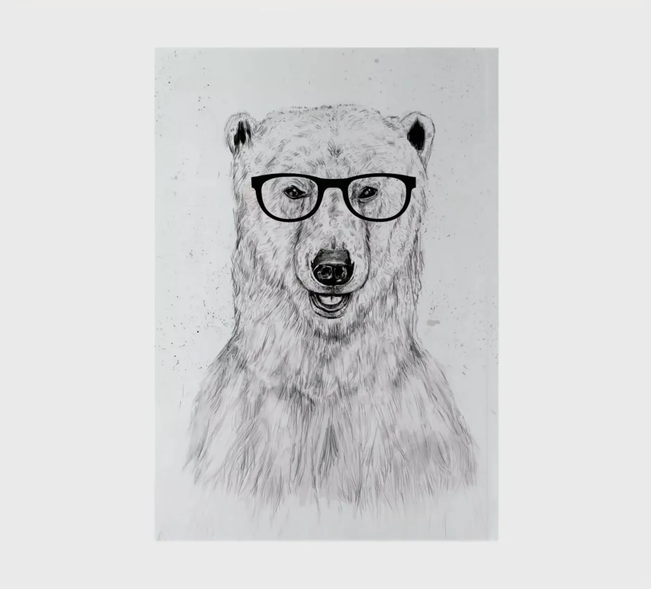 Geek Bear notebook by Balazs Solti