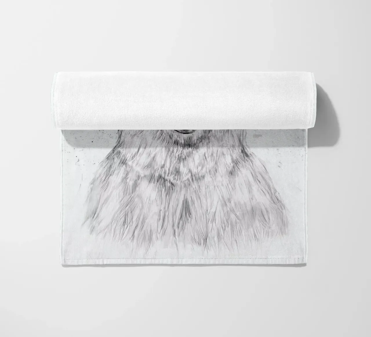 Geek Bear beach towel by Balazs Solti