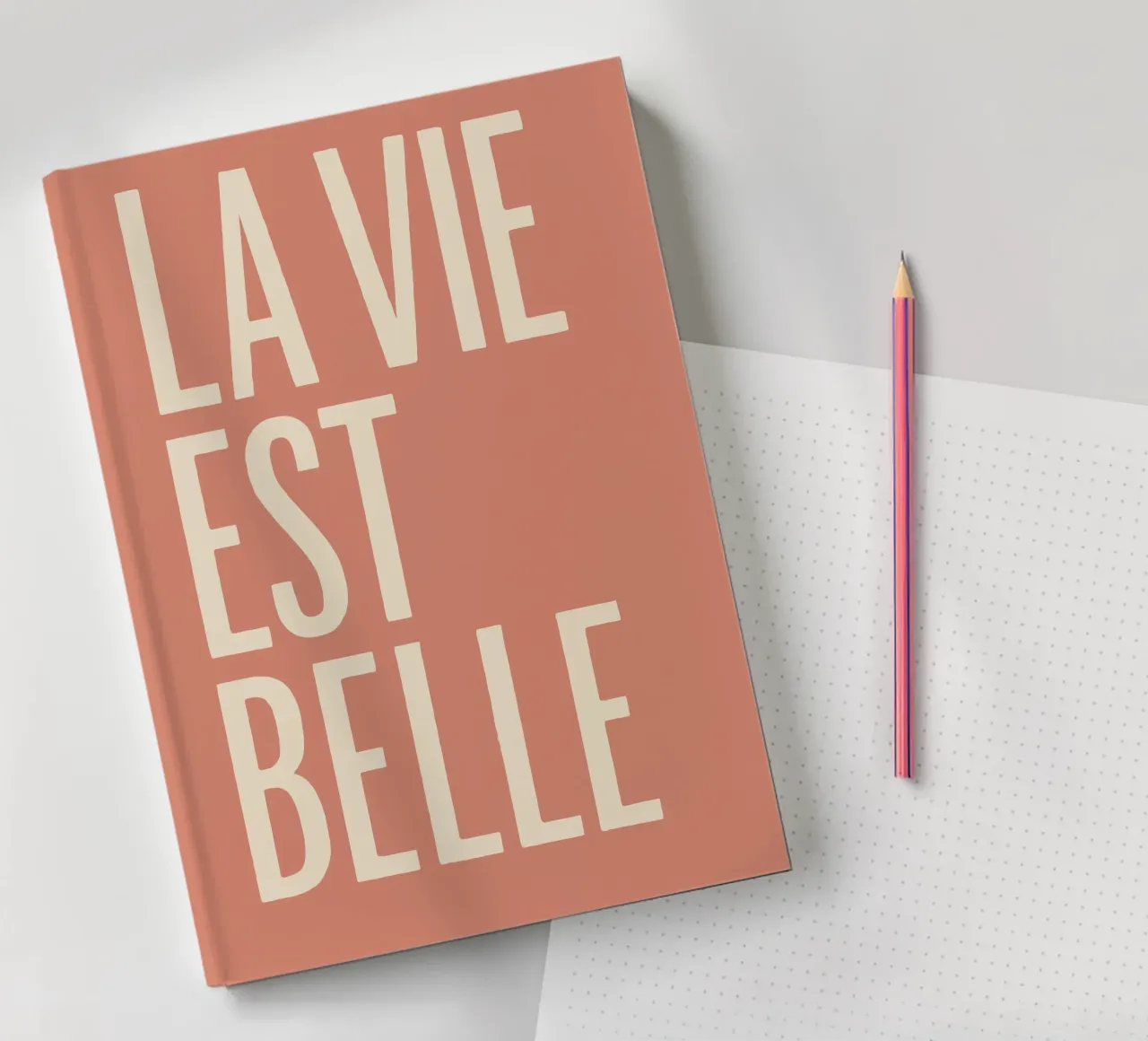 Parisian Calm – Belle Vie Print notebook by QuooodZ by MooodzArt