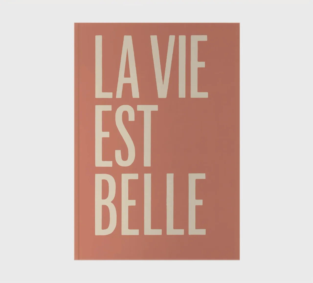 Parisian Calm – Belle Vie Print notebook by QuooodZ by MooodzArt