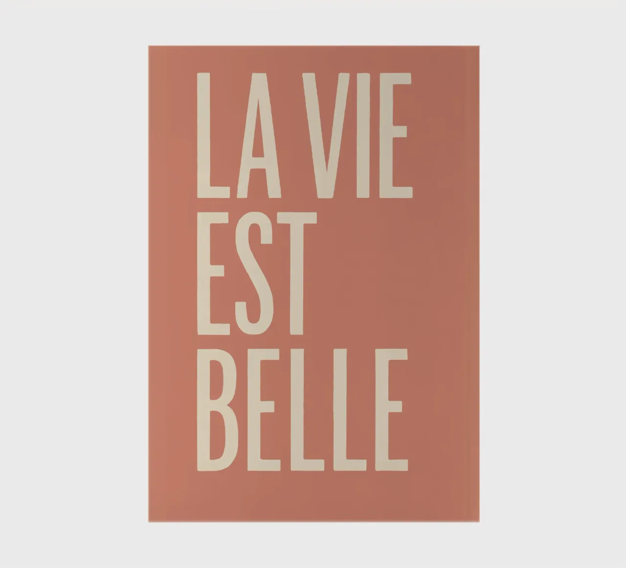 Parisian Calm – Belle Vie Print notebook by QuooodZ by MooodzArt