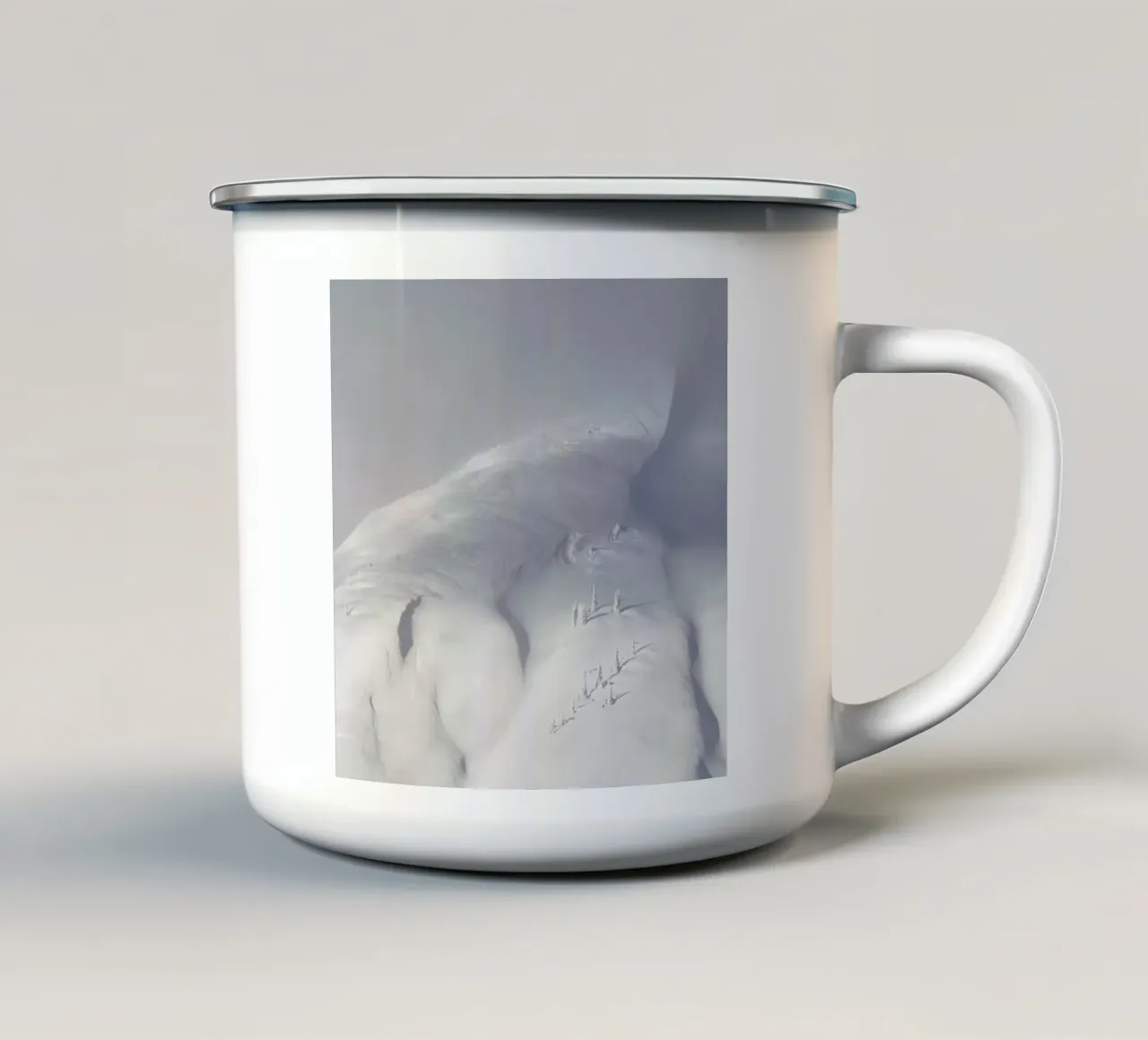 Planet Snow 2 tazza in smalto da Nur Mut
