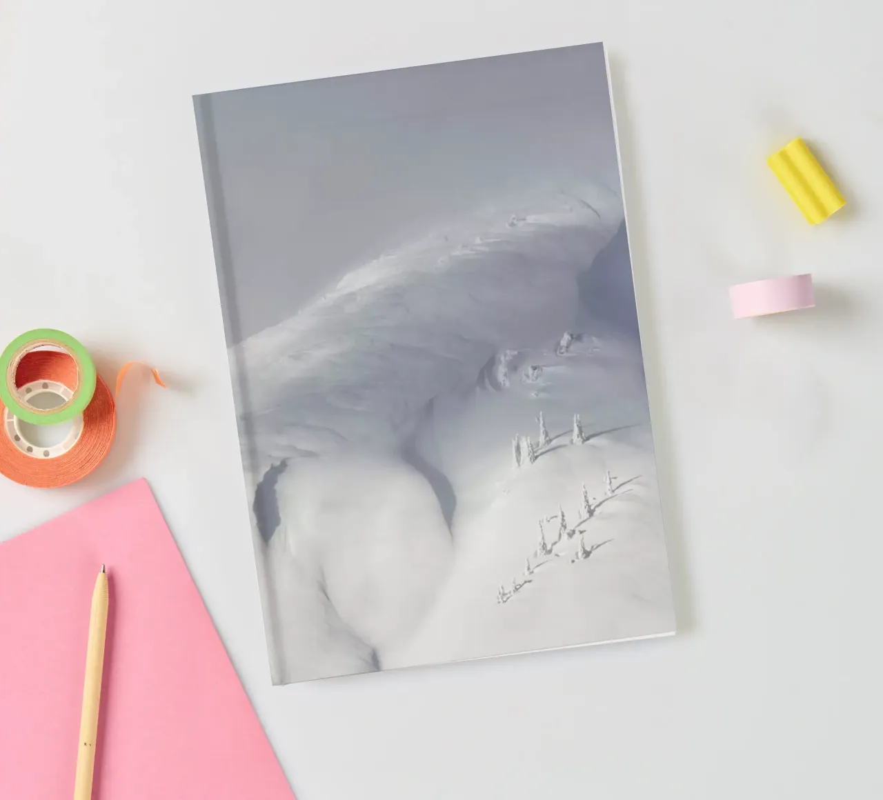 Planet Snow 2 notebook by Nur Mut