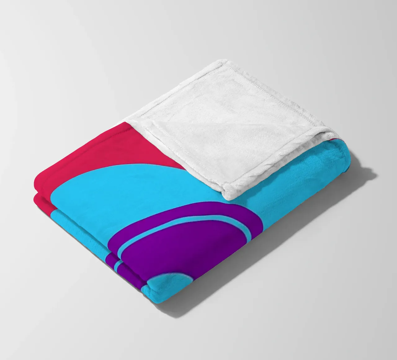Fiore retrò coperta in pile da diedrich