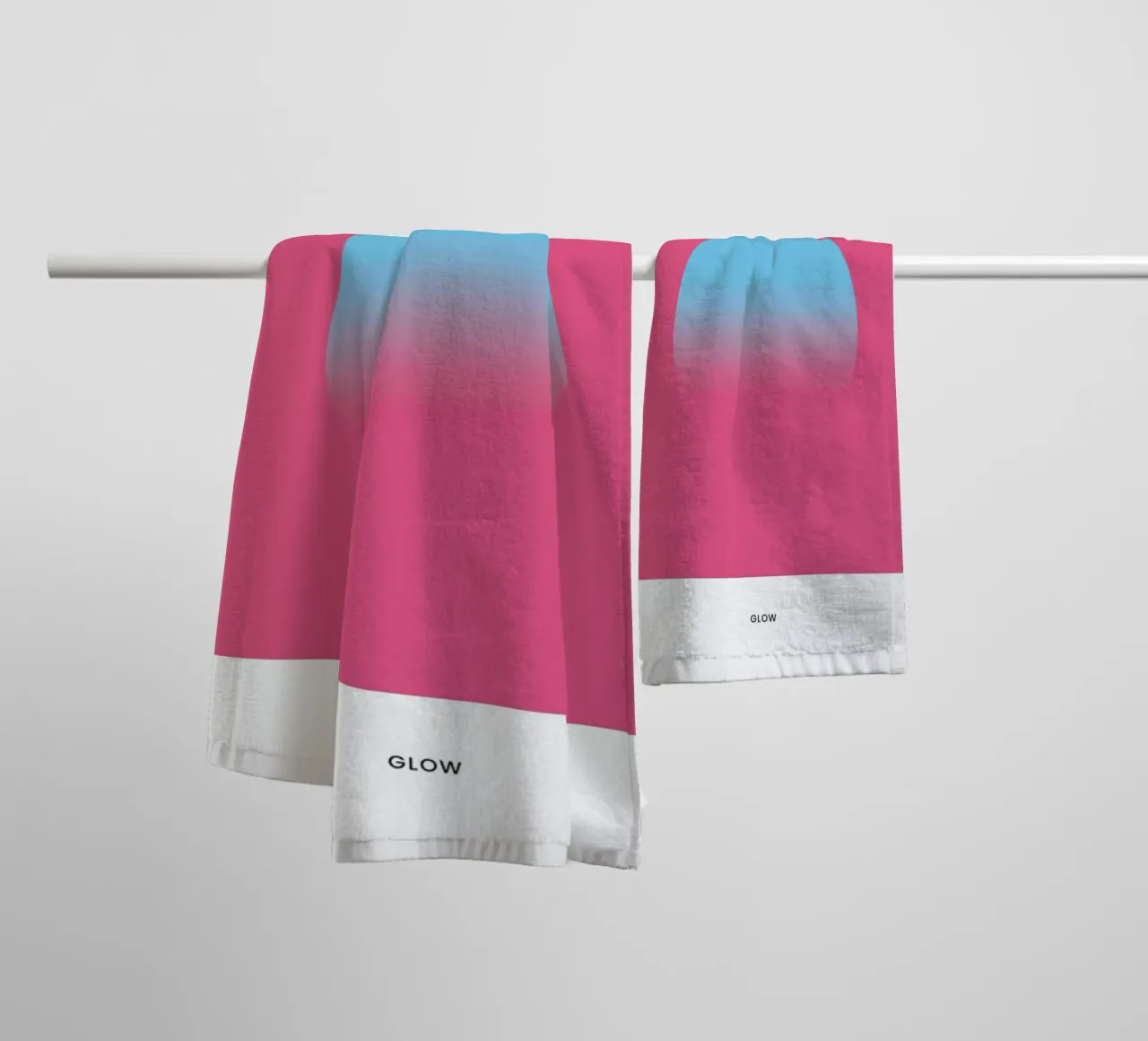 Glow #5 asciugamano da bagno da daylight design studio