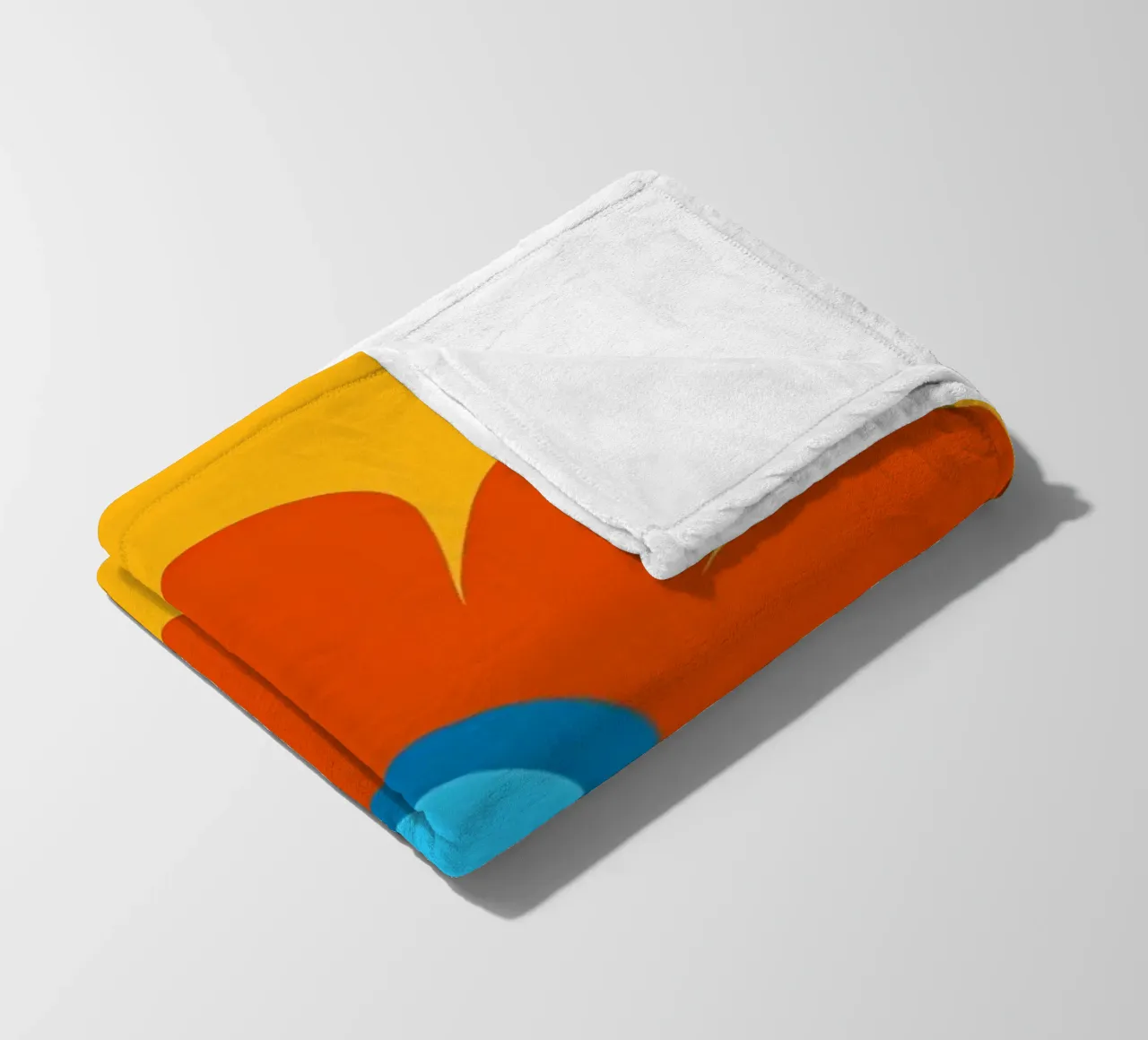 Fiore retrò coperta in pile da diedrich