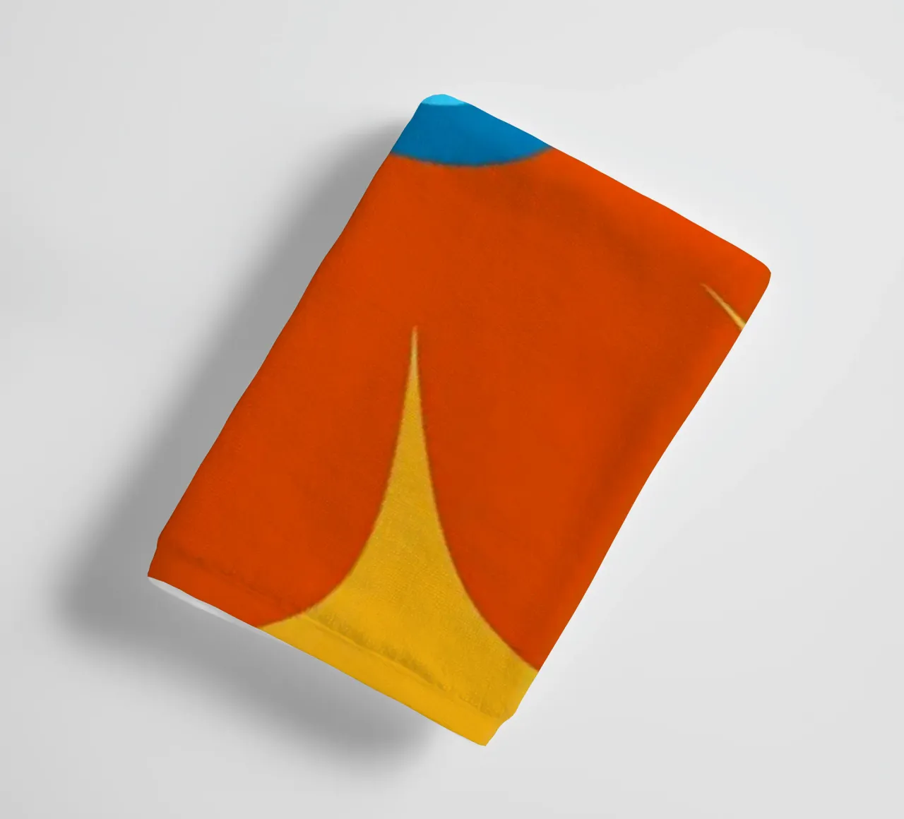 Retro flower towel by diedrich