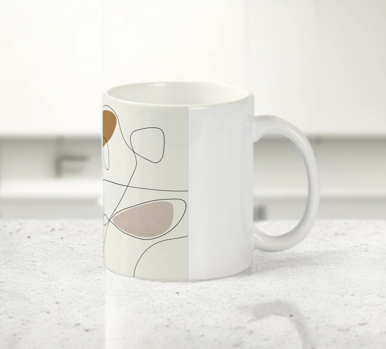 Thin Flow II tazza in ceramica da Flow Line