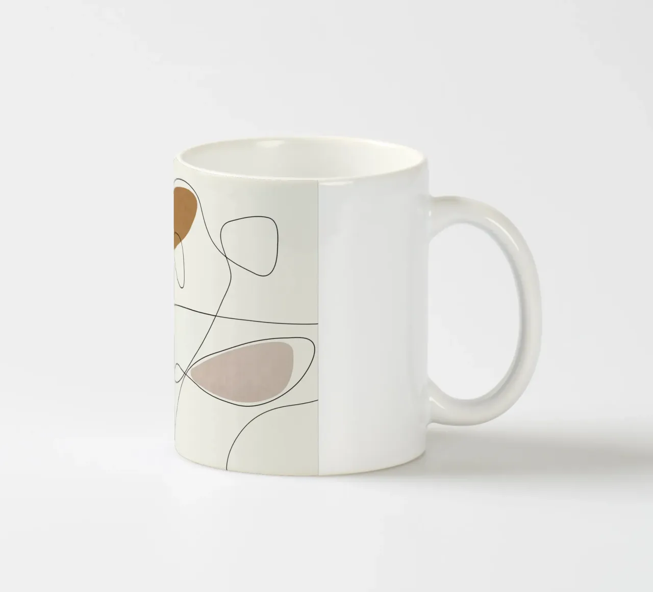 Thin Flow II Keramik Tasse von Flow Line
