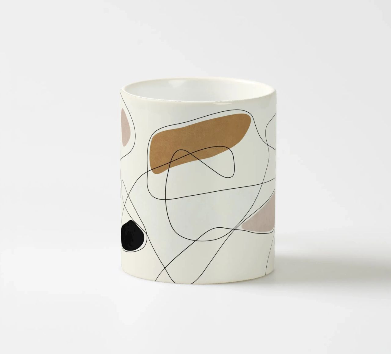 Thin Flow II tazza in ceramica da Flow Line