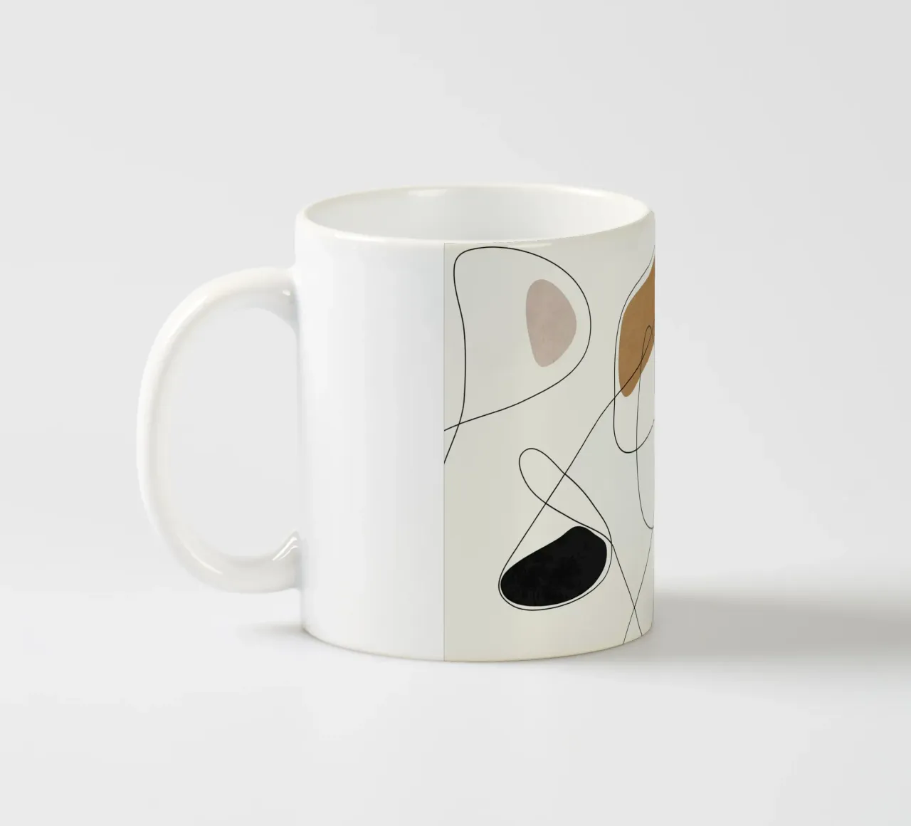 Thin Flow II Keramik Tasse von Flow Line
