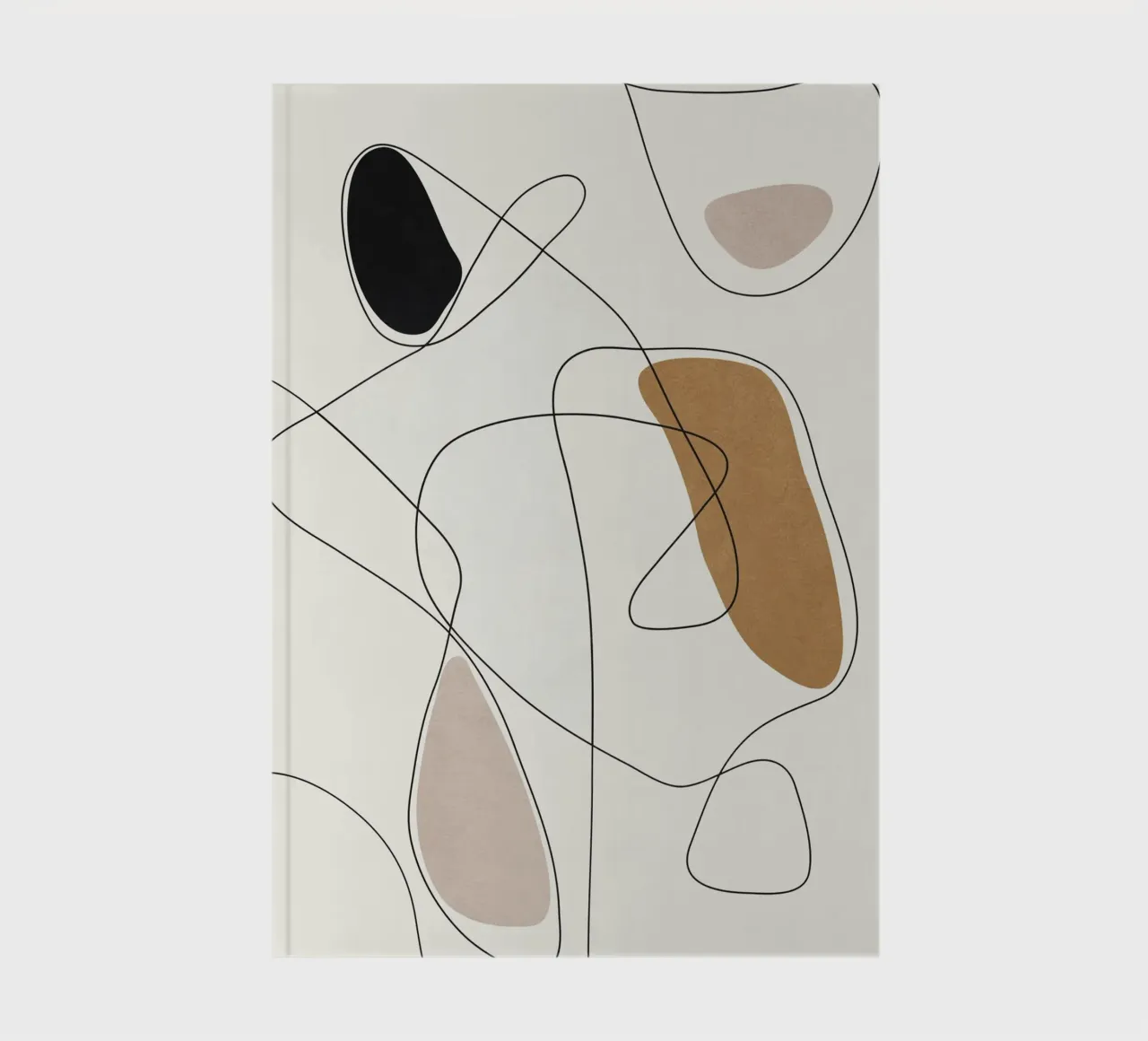 Thin Flow II Notizbuch von Flow Line