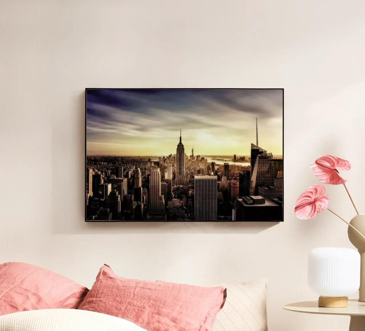 Long Sunset acrylic glass by Pictufy