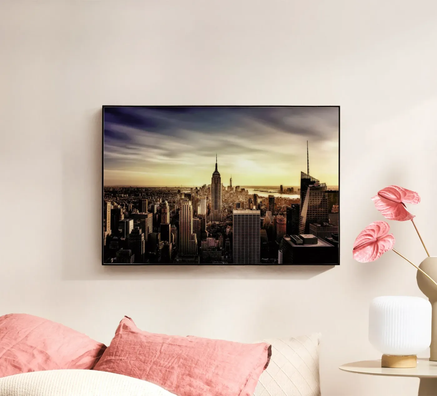 Long Sunset Acryl-Glas von Pictufy