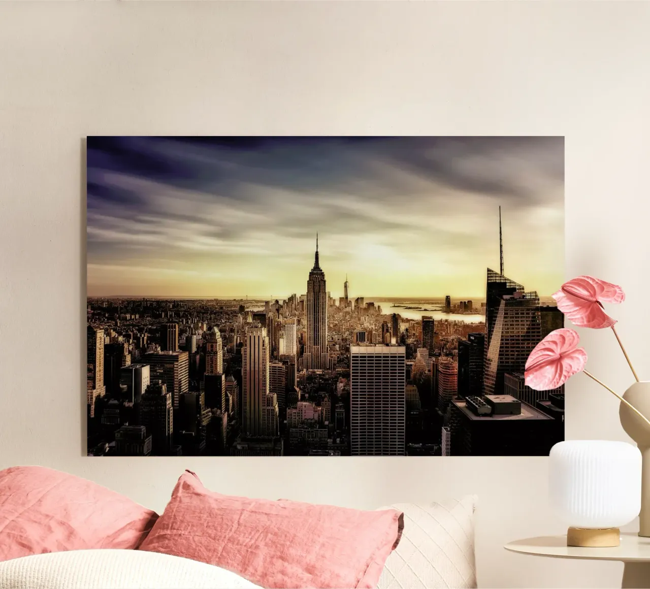 Long Sunset plexiglass da Pictufy