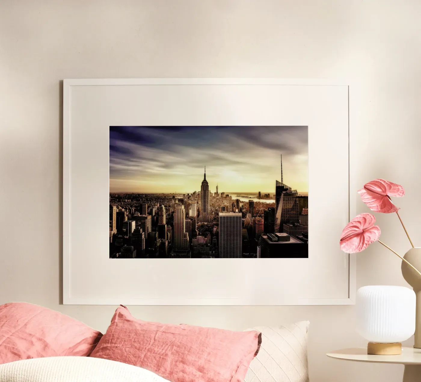 Long Sunset poster van Pictufy
