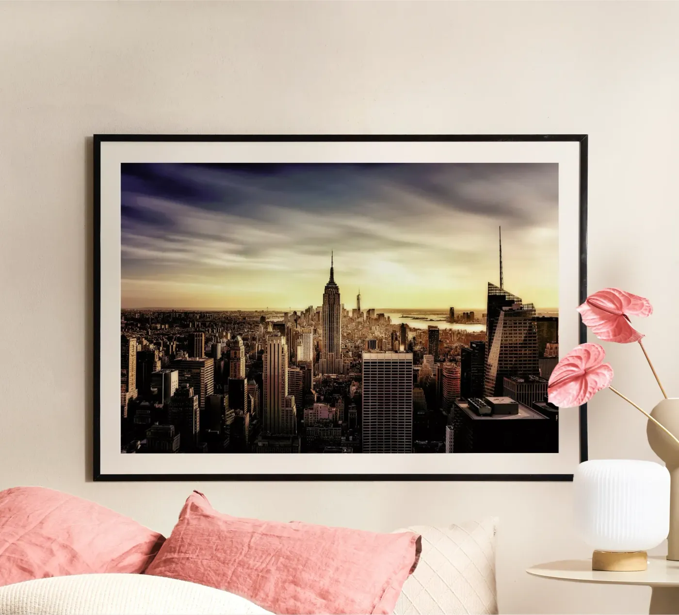 Long Sunset poster van Pictufy