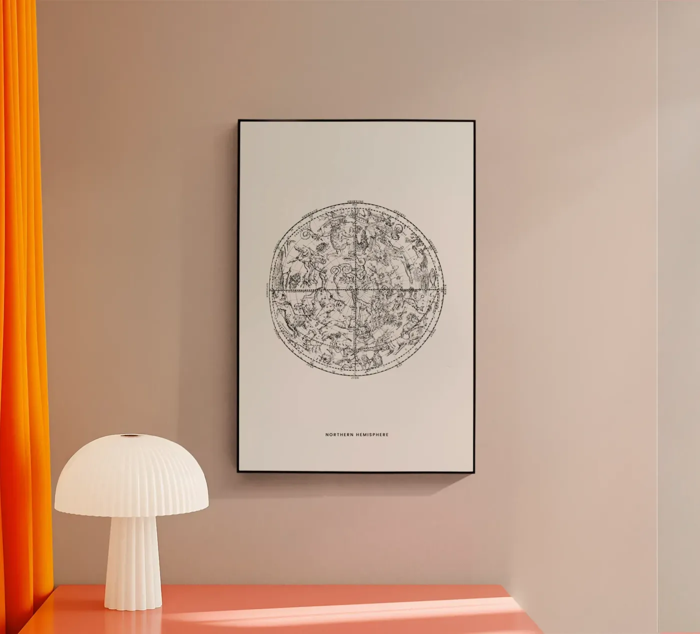 Northern Hemisphere plexiglass da Flora & Fauna