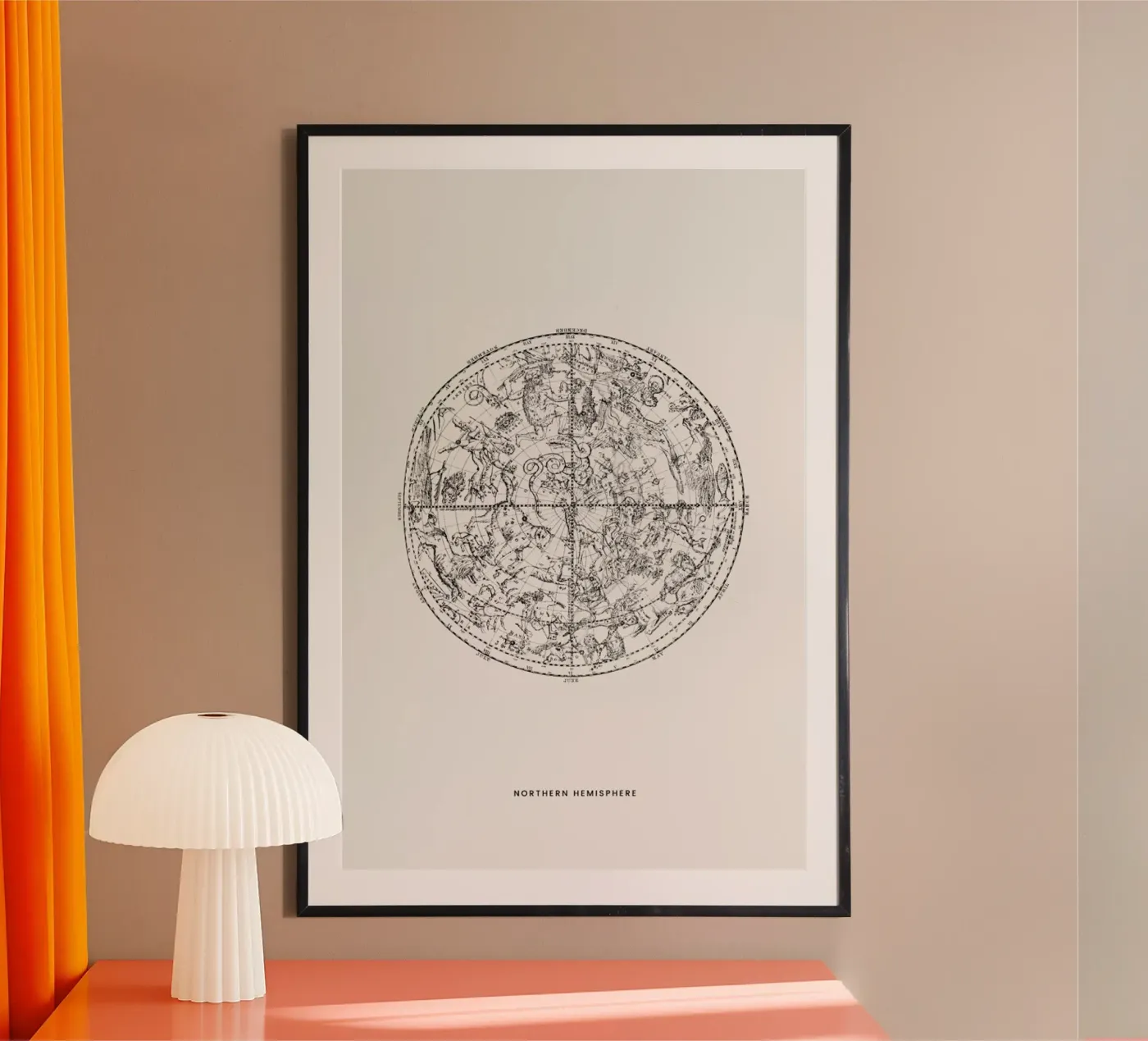 Northern Hemisphere poster da Flora & Fauna
