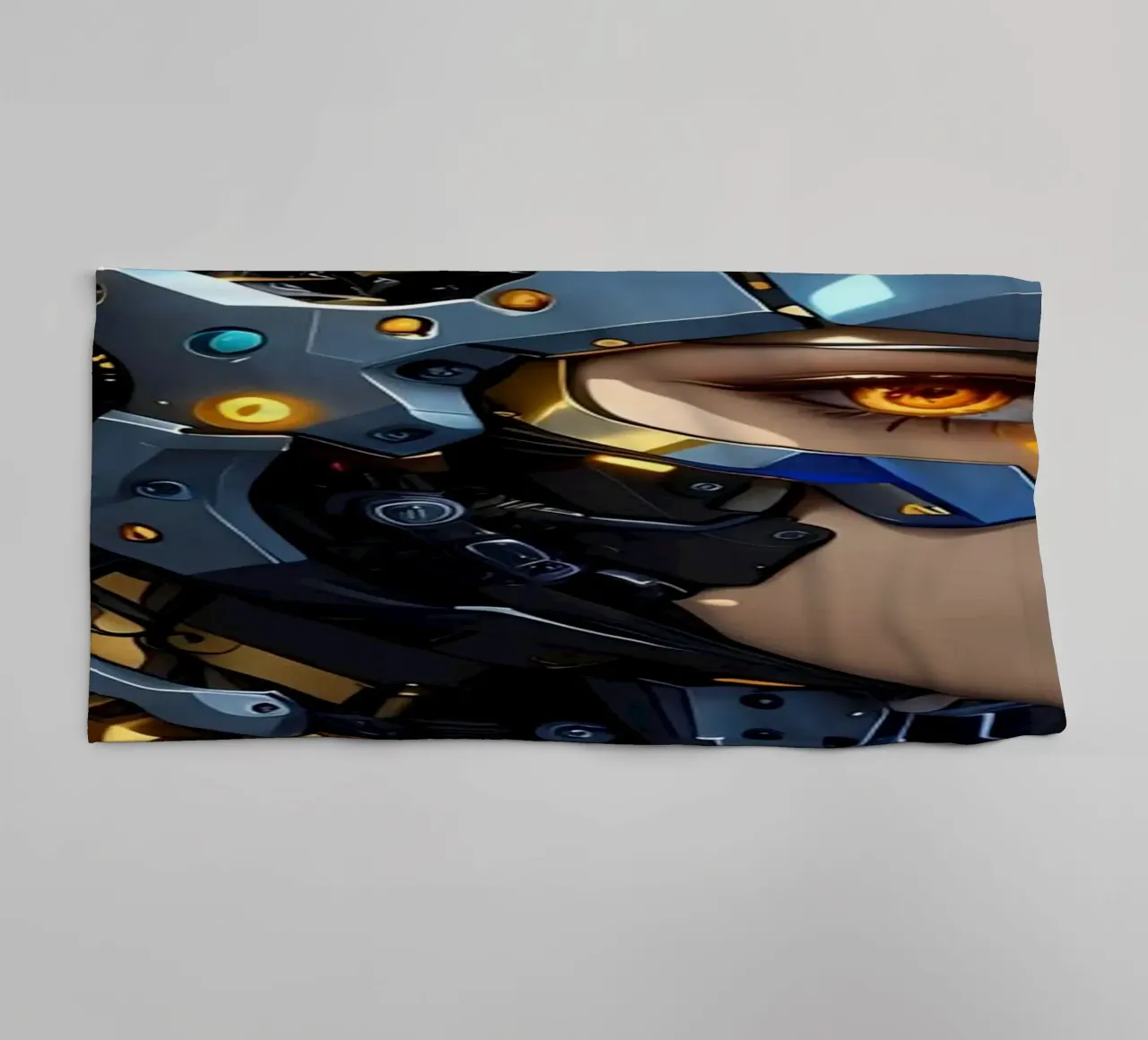 Donna Cyborg Fiori asciugamano da bagno da LM2KONE