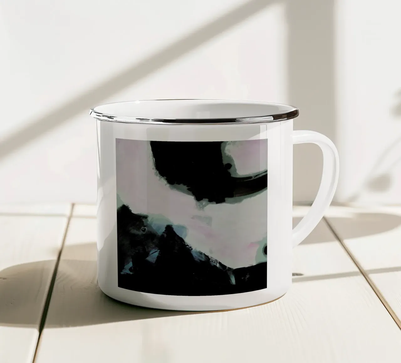 Melt Series 06 tazza in smalto da Mala Alani