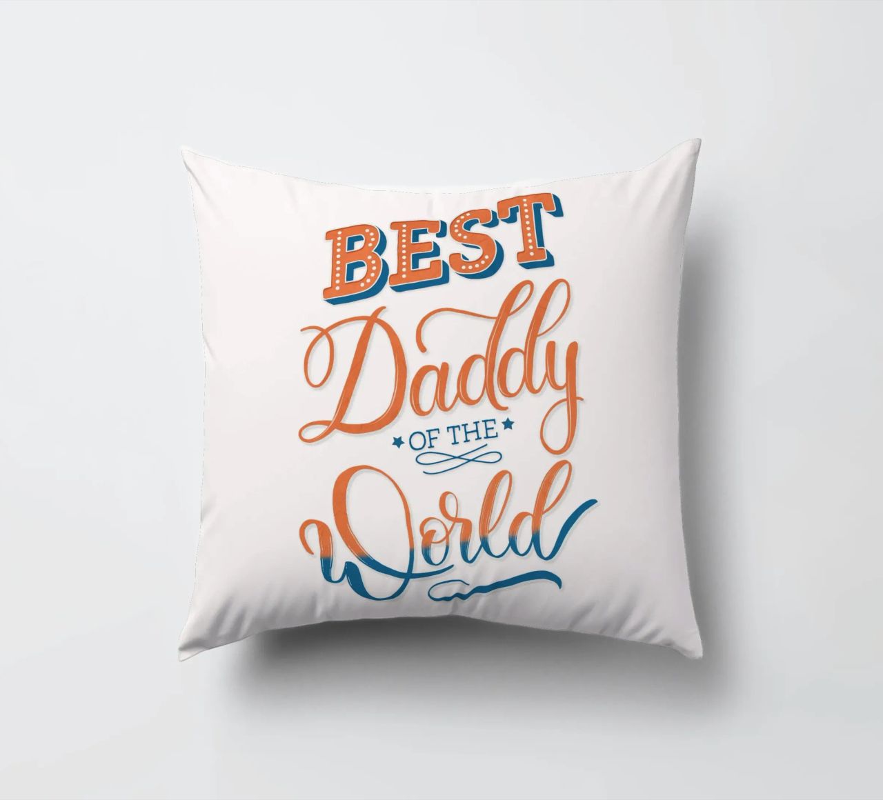 Meilleur papa du monde. Meilleur papa du monde coussin de CalliLetters