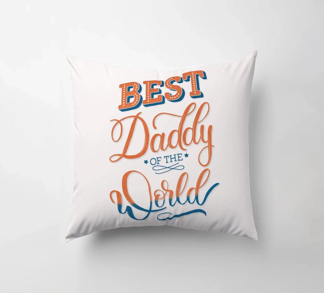 Meilleur papa du monde. Meilleur papa du monde coussin de CalliLetters