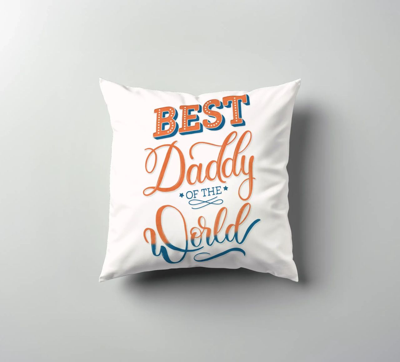 Meilleur papa du monde. Meilleur papa du monde coussin de CalliLetters