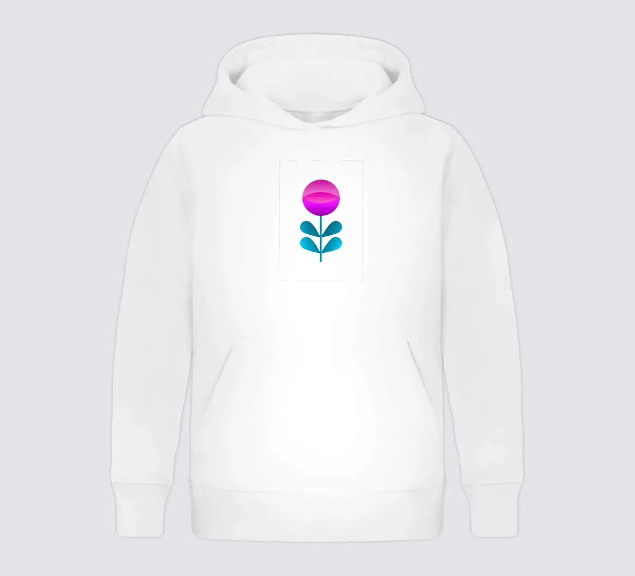 Retro flower kids hoodie by diedrich