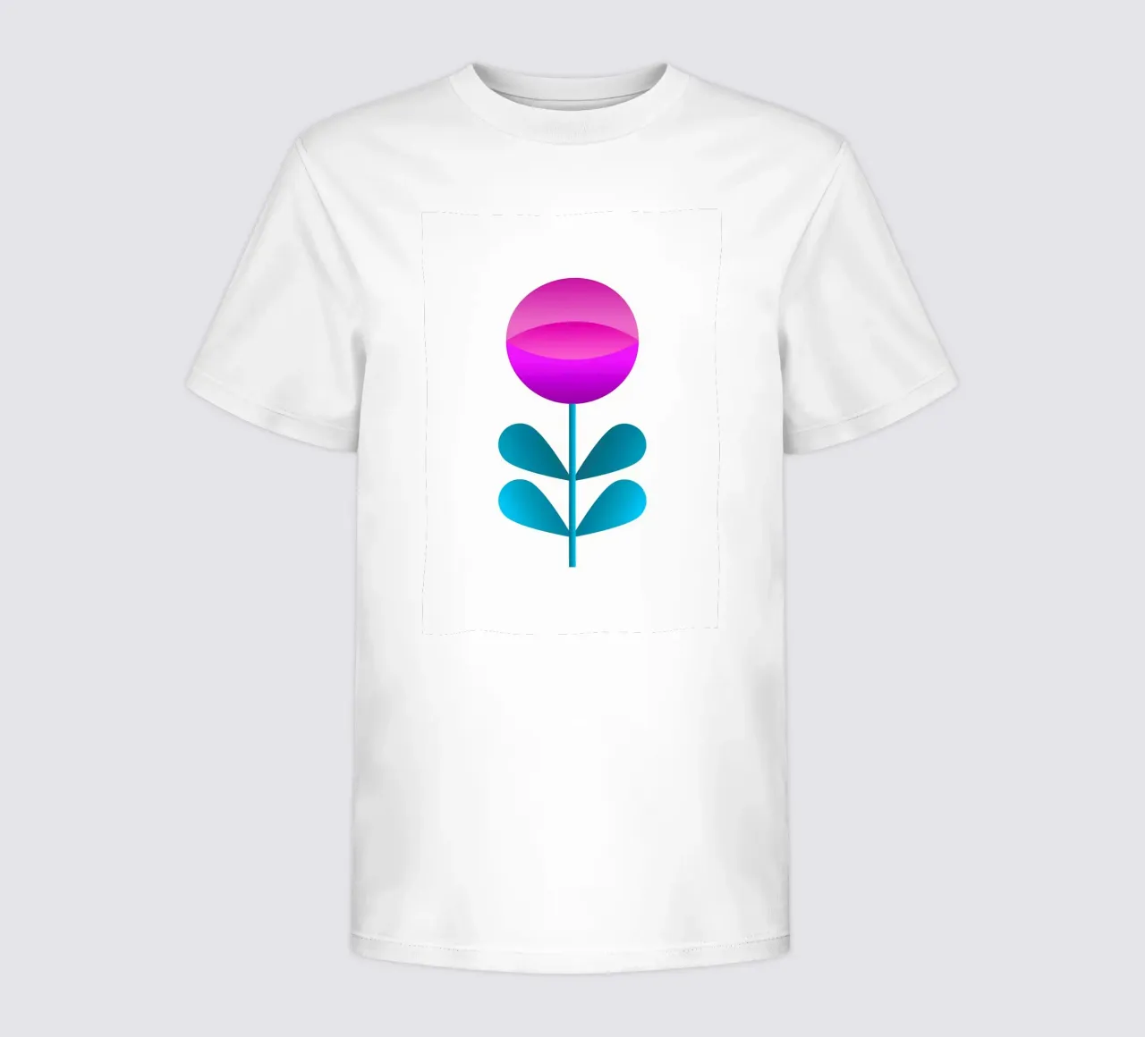 Retro flower kids t-shirt by diedrich