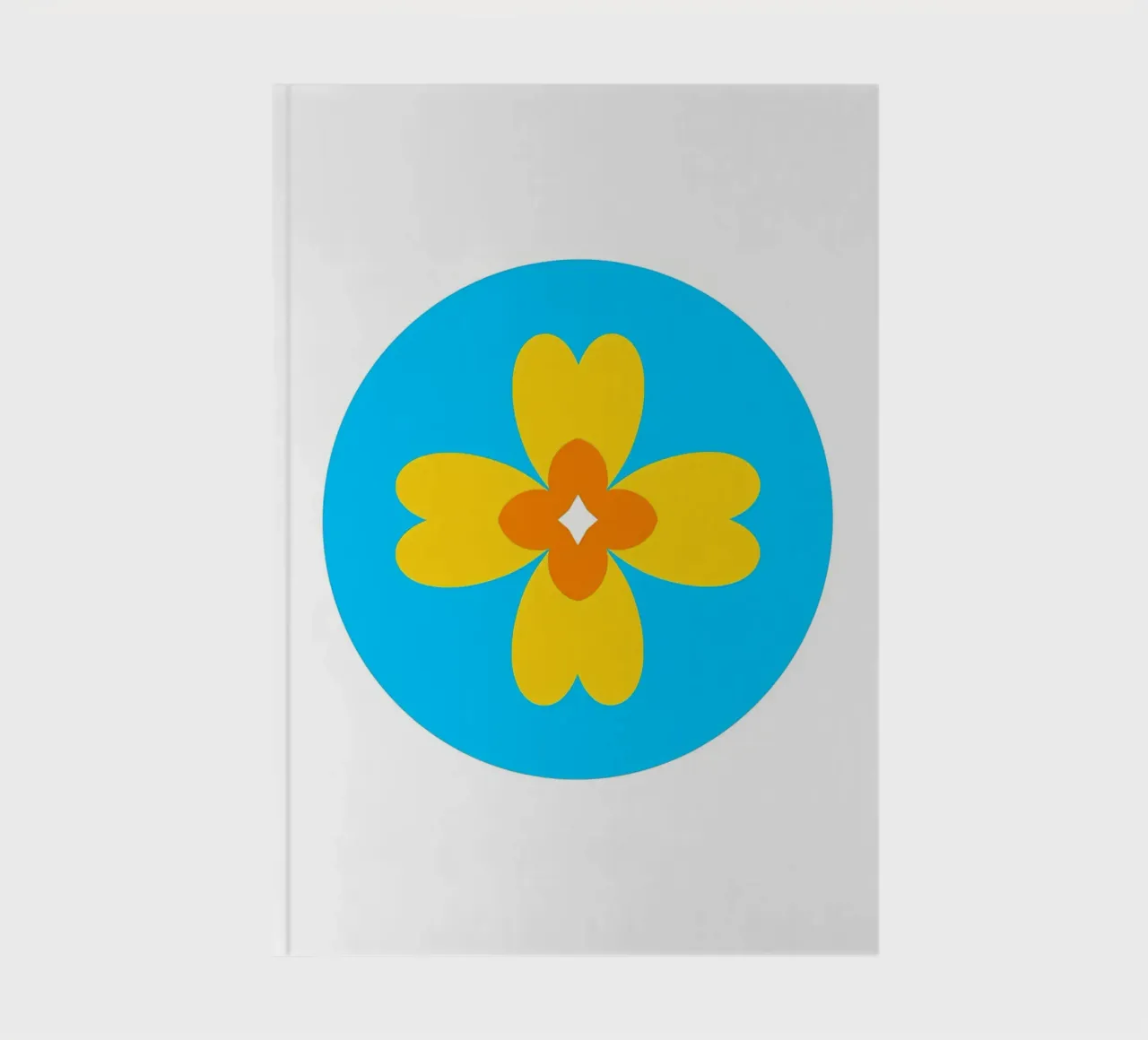 Retro flower notebook by diedrich
