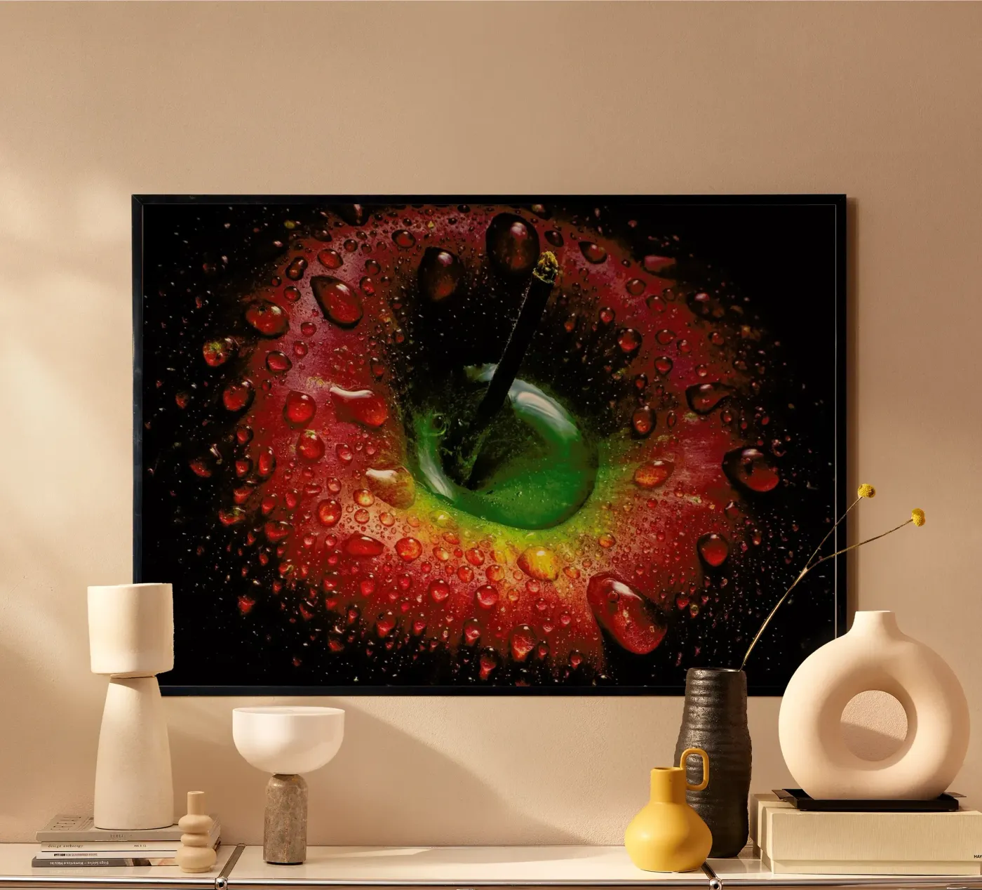 Red Apple poster by Pictufy