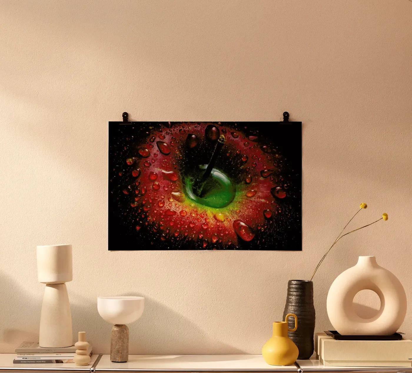Red Apple poster by Pictufy