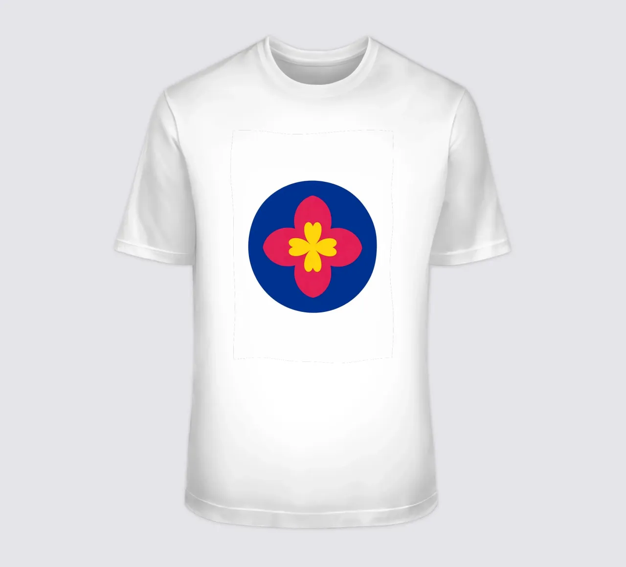 Fiore retrò t-shirt da diedrich