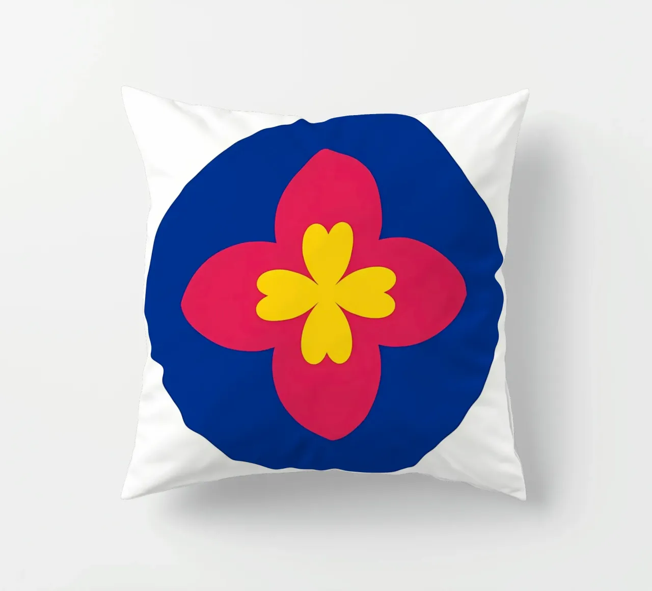 Fiore retrò cuscino da diedrich