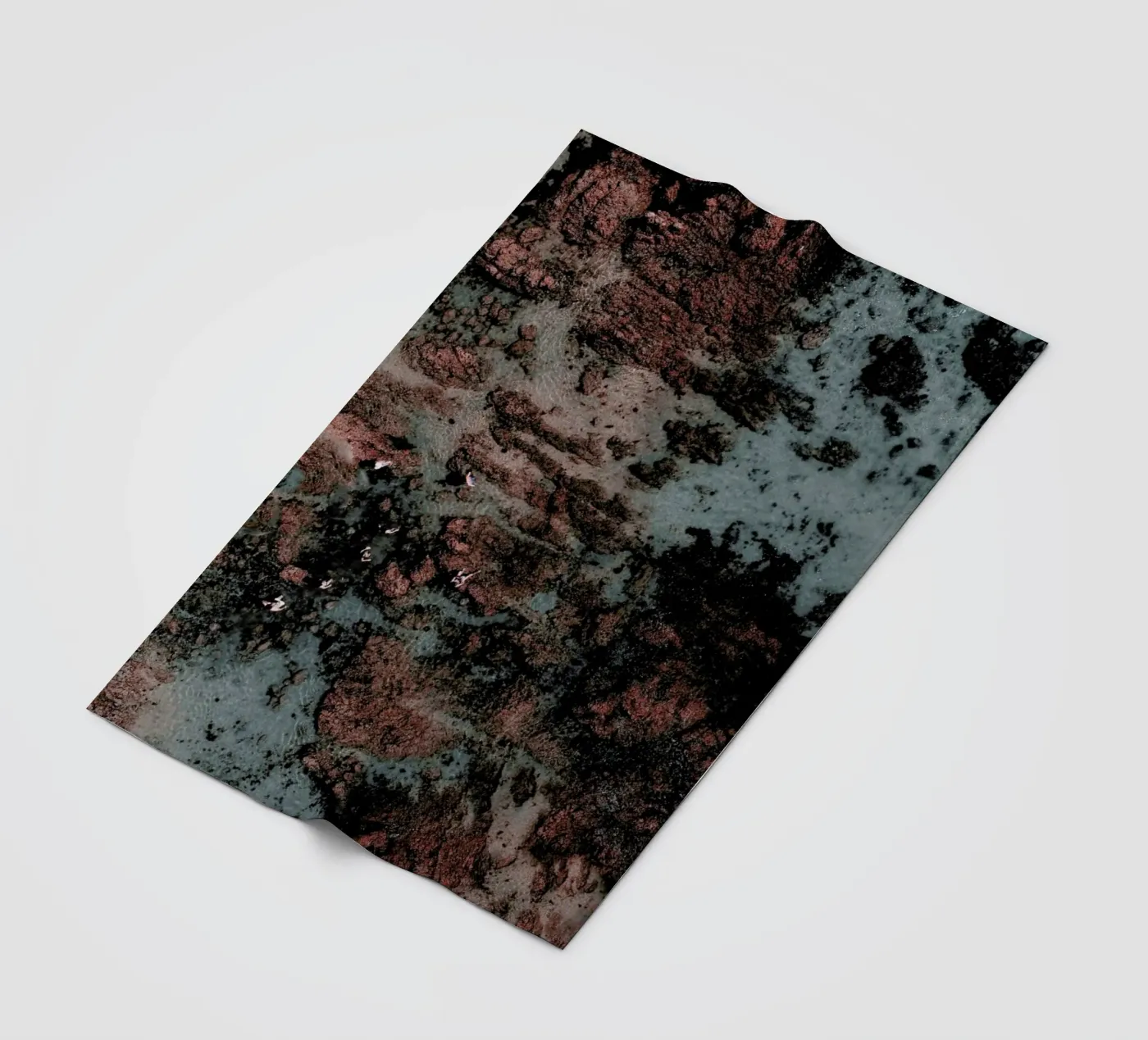 Walking on Mars Fleecedecke von Ingrid Beddoes