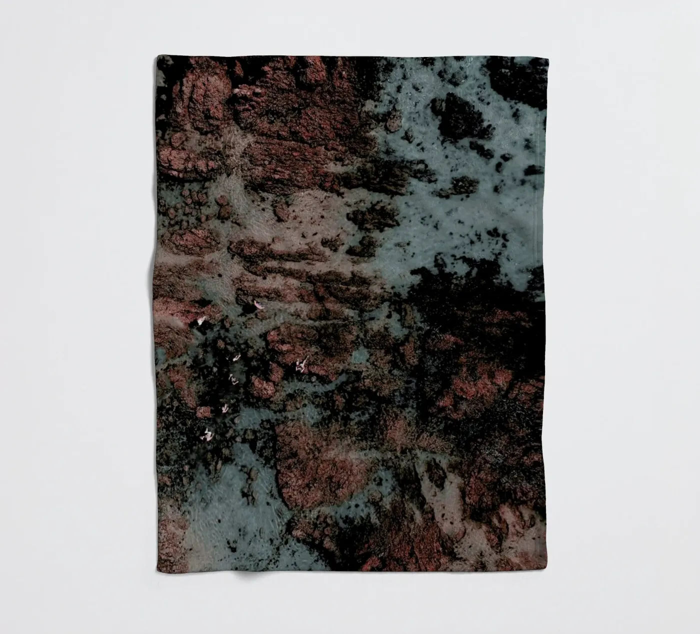 Walking on Mars Fleecedecke von Ingrid Beddoes