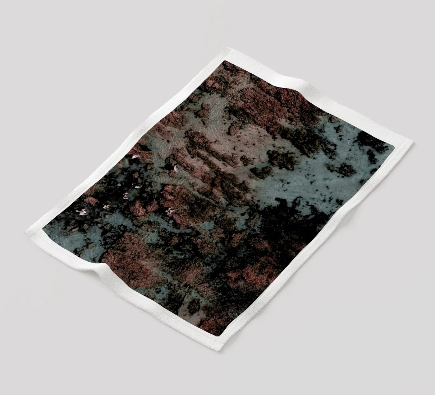 Walking on Mars Fleecedecke von Ingrid Beddoes