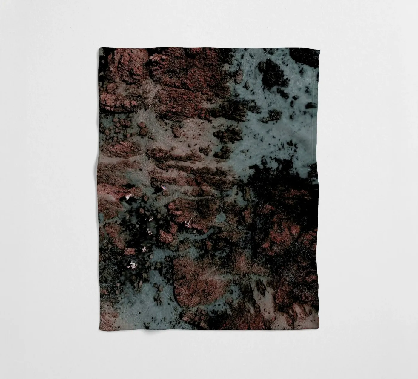 Walking on Mars Fleecedecke von Ingrid Beddoes