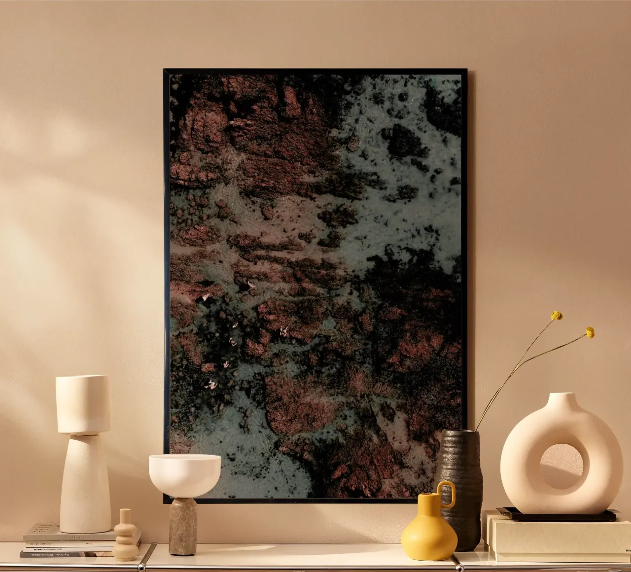 Walking on Mars poster by Ingrid Beddoes