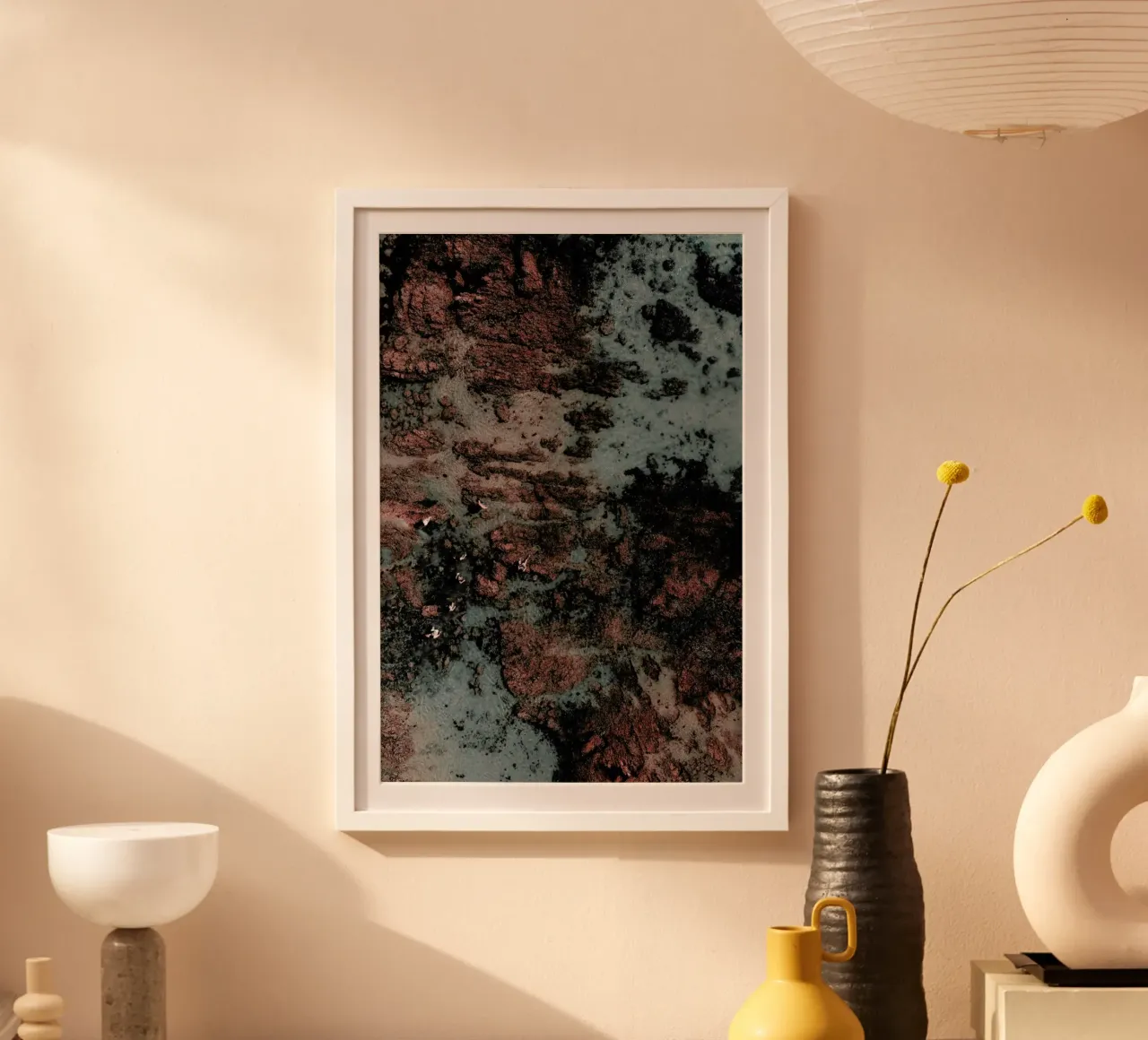 Walking on Mars poster by Ingrid Beddoes